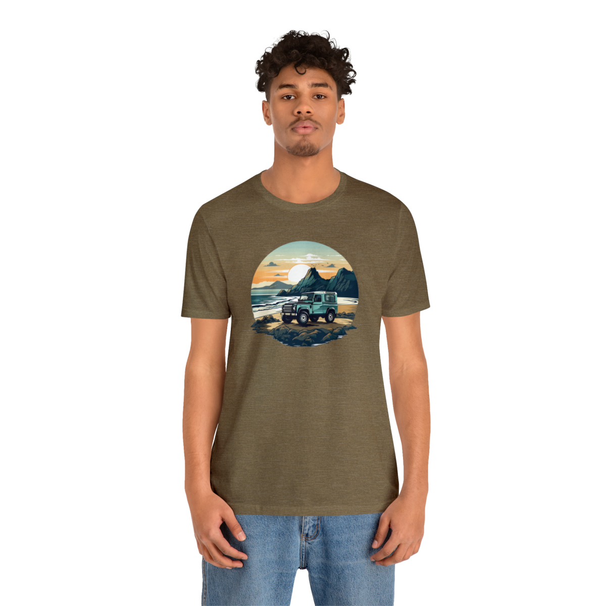 Land Rover Defender 90 - Beach Time - Bishop+Rook Tee - Image 64