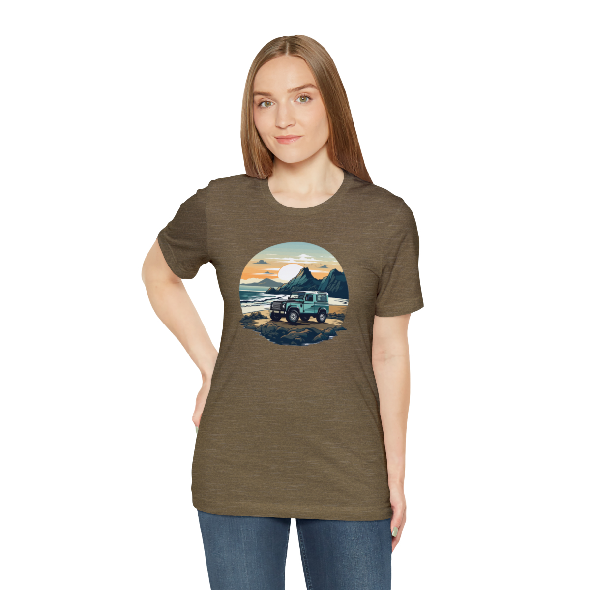 Land Rover Defender 90 - Beach Time - Bishop+Rook Tee - Image 65