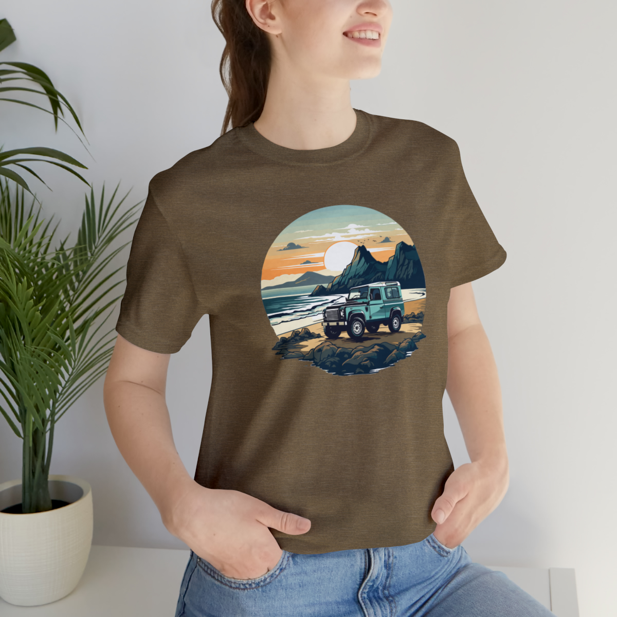 Land Rover Defender 90 - Beach Time - Bishop+Rook Tee - Image 69