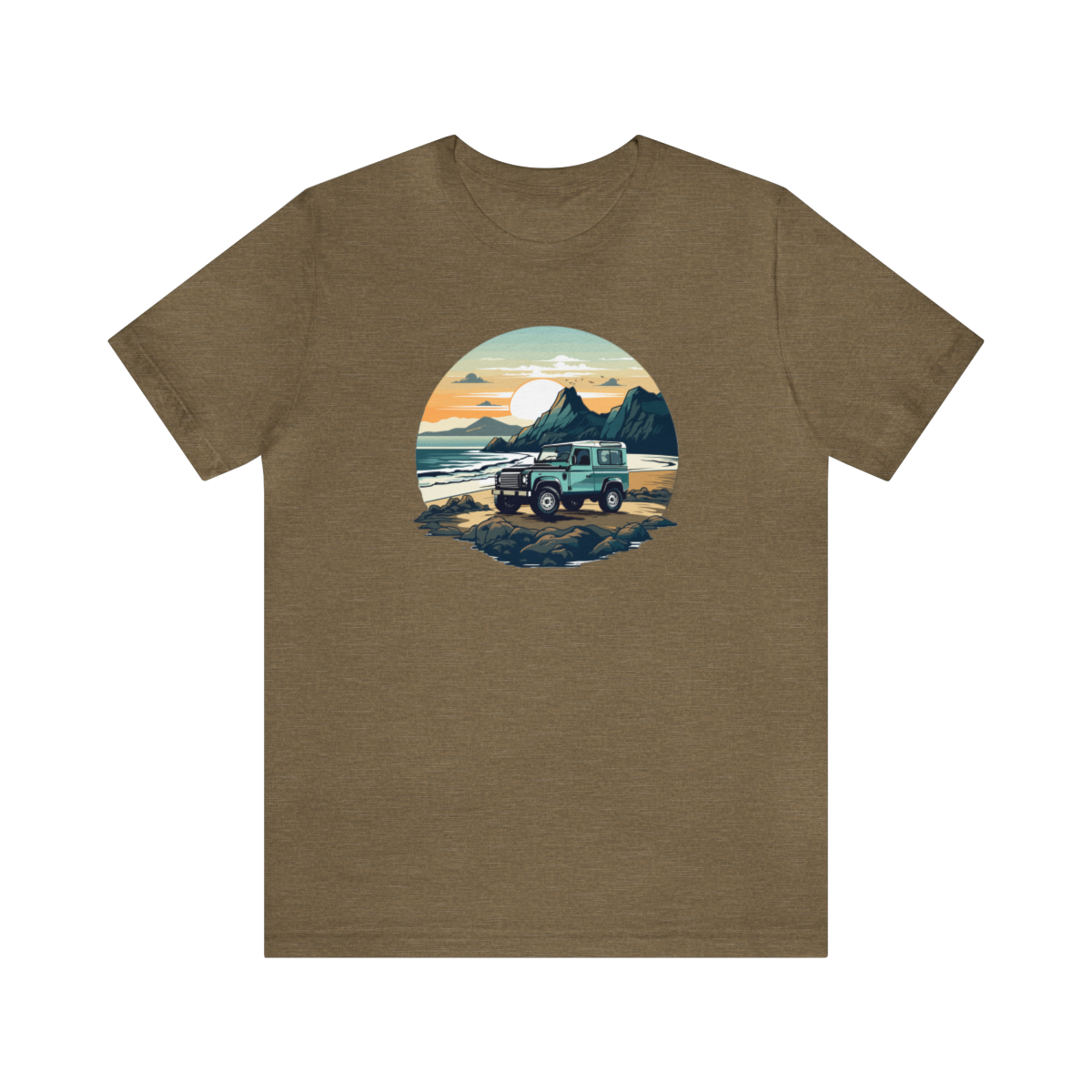 Land Rover Defender 90 - Beach Time - Bishop+Rook Tee - Image 61