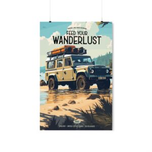 Feed Your Wanderlust - Bishop+Rook Defenders - Premium Matte Posters