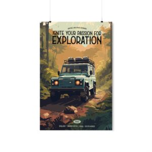 Ignite Your Passion for Exploration - Bishop+Rook Defenders - Premium Matte Posters