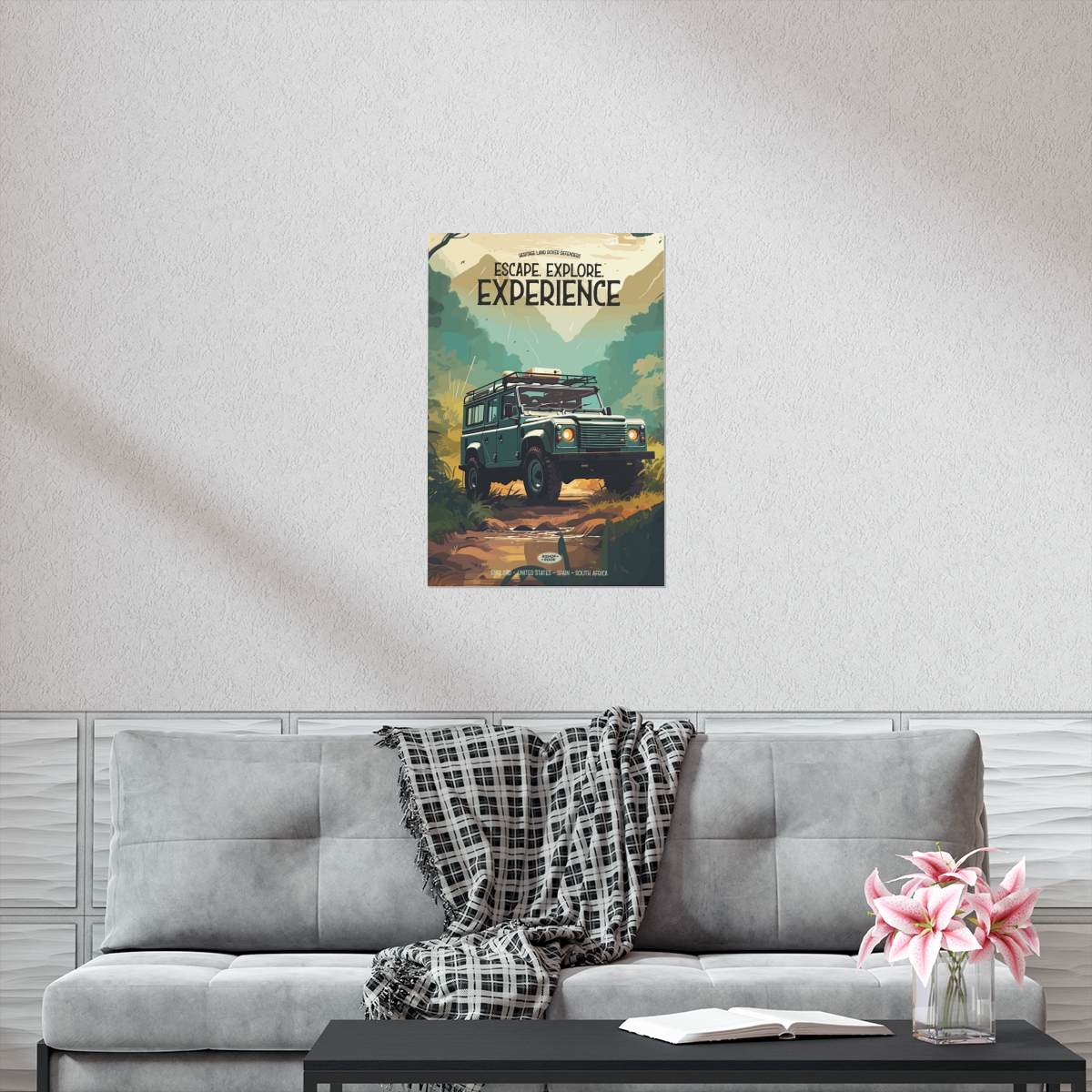 Escape. Explore. Experience - Bishop+Rook Defenders - Premium Matte Posters - Image 6