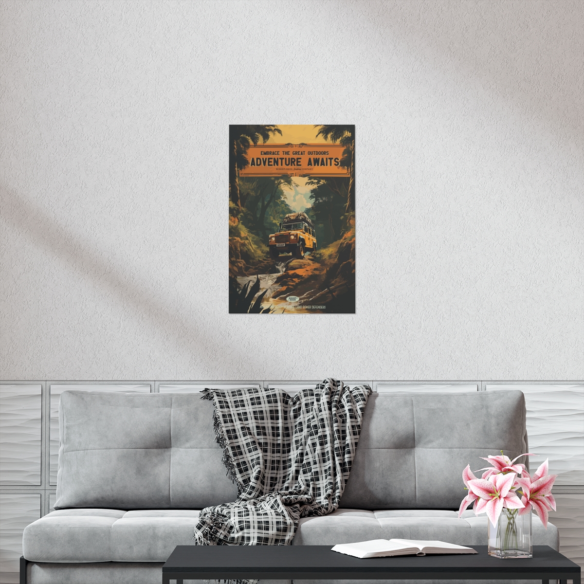 Aventure Awaits - Camel Trophy - Bishop+Rook Defenders - Premium Matte Posters - Image 6