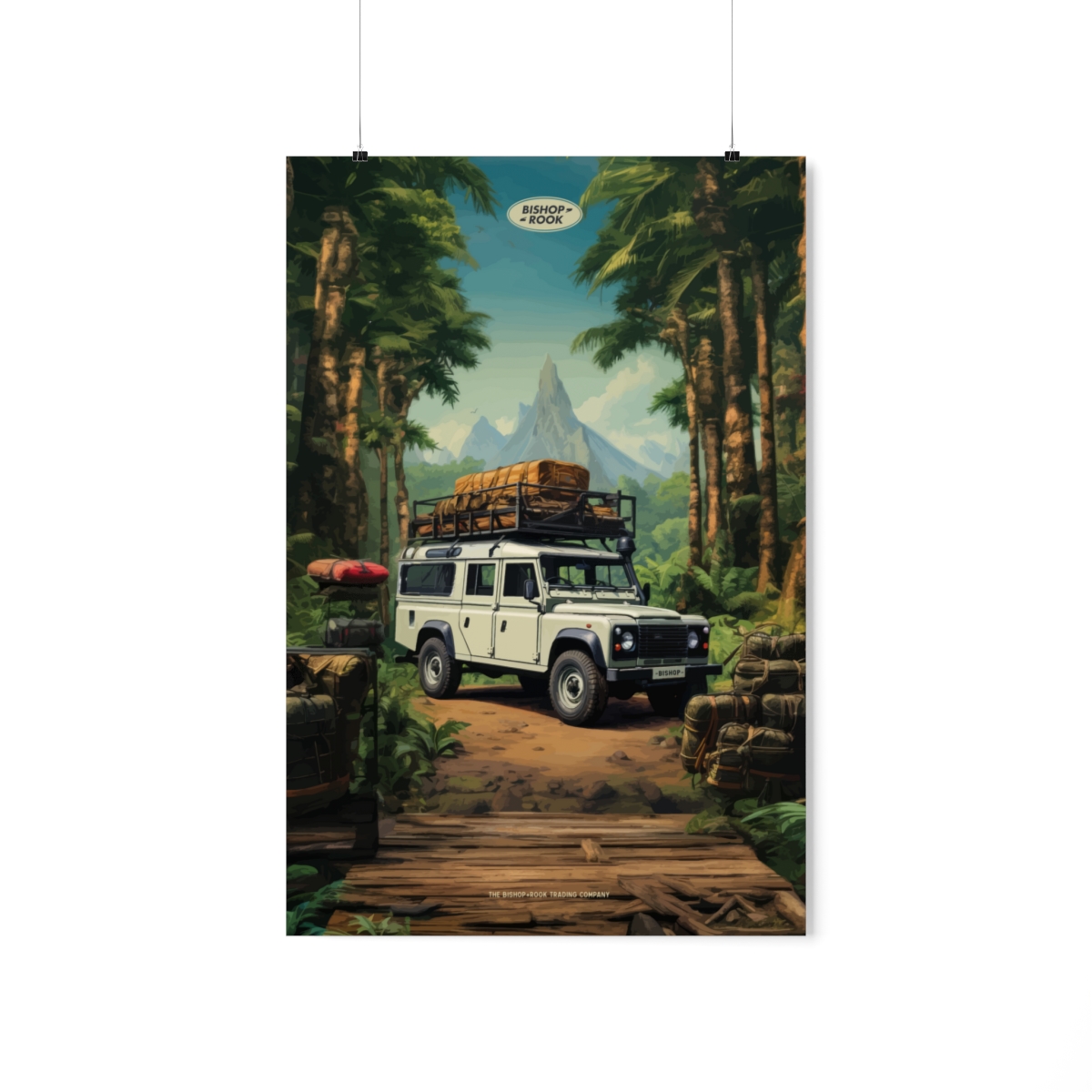 Land Rover Defender Adventures - Bishop+Rook Defenders - Premium Matte Posters - Image 9