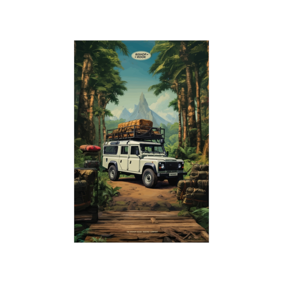 Land Rover Defender Adventures - Bishop+Rook Defenders - Premium Matte Posters - Image 10