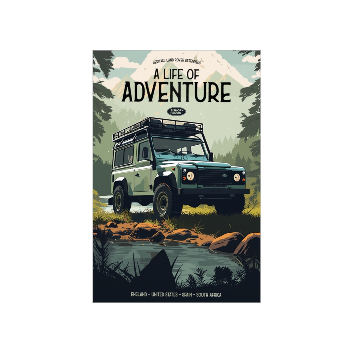 A Life of Adventure - Bishop+Rook Defenders - Premium Matte Posters - Image 2