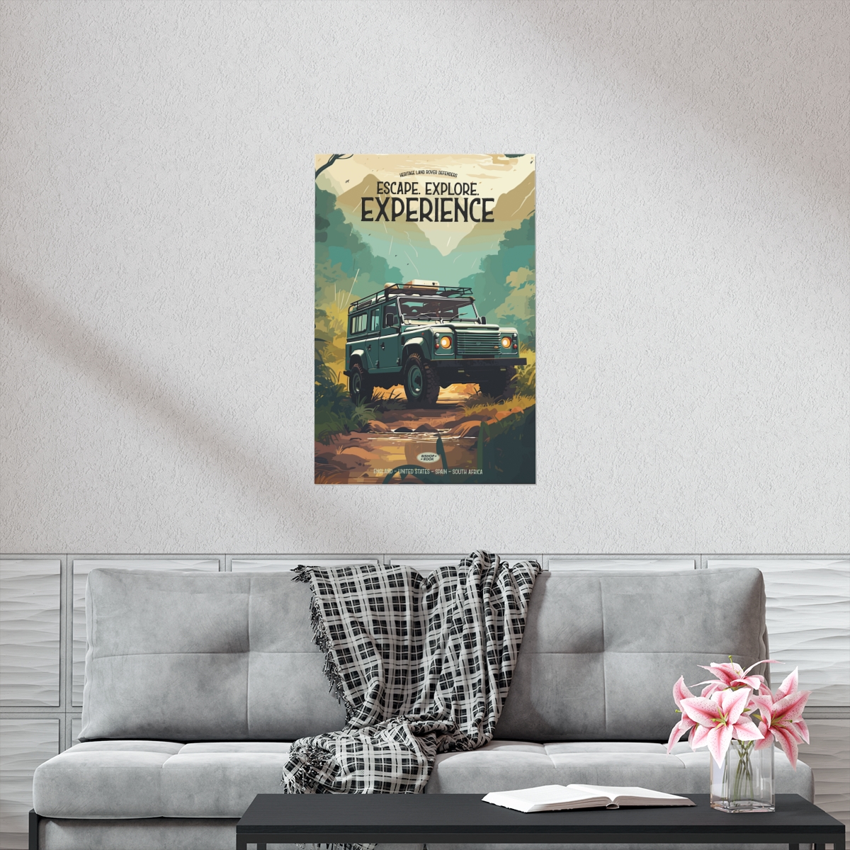 Escape. Explore. Experience - Bishop+Rook Defenders - Premium Matte Posters - Image 14