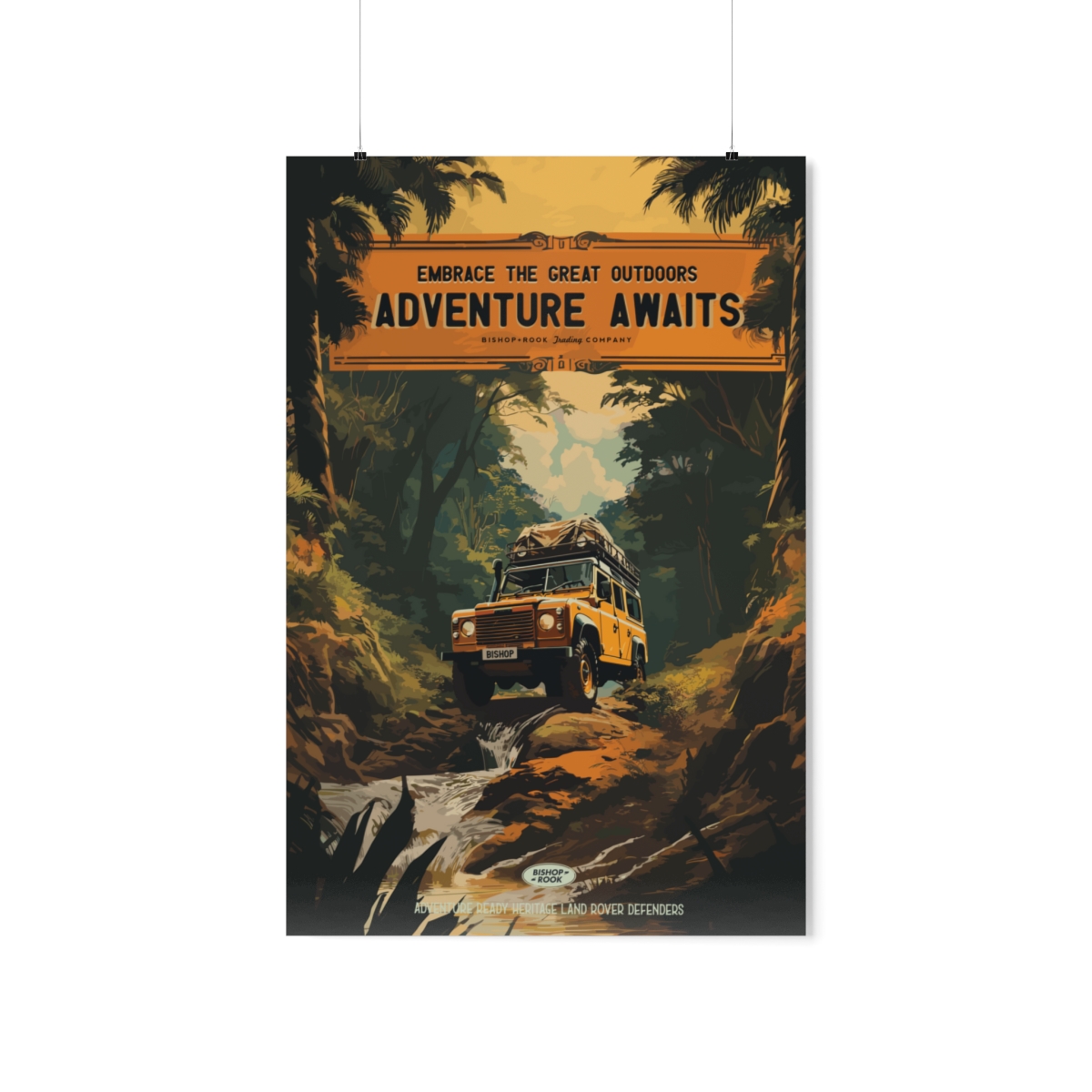 Aventure Awaits - Camel Trophy - Bishop+Rook Defenders - Premium Matte Posters - Image 9