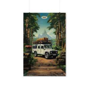 Land Rover Defender Adventures - Bishop+Rook Defenders - Premium Matte Posters