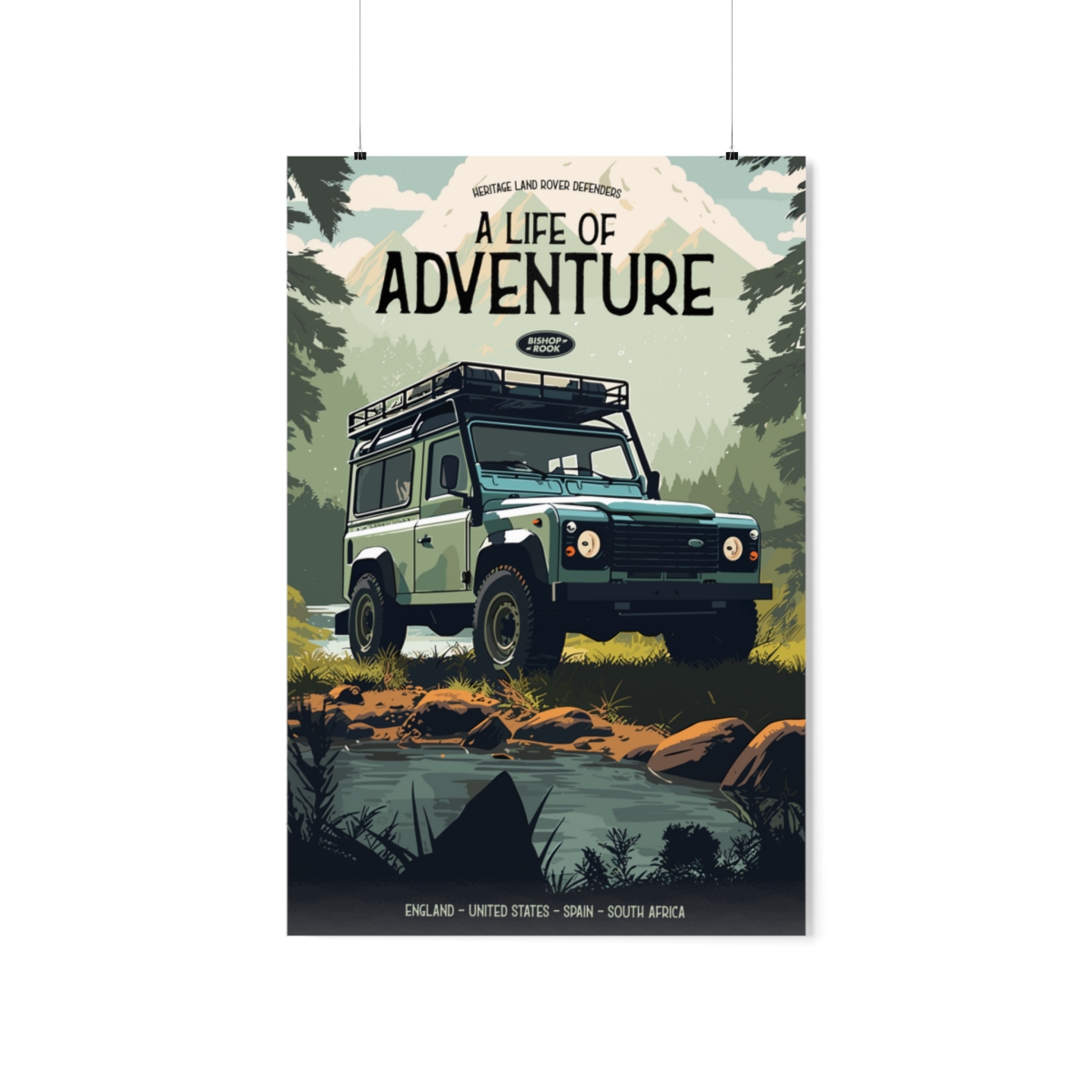 A Life of Adventure - Bishop+Rook Defenders - Premium Matte Posters
