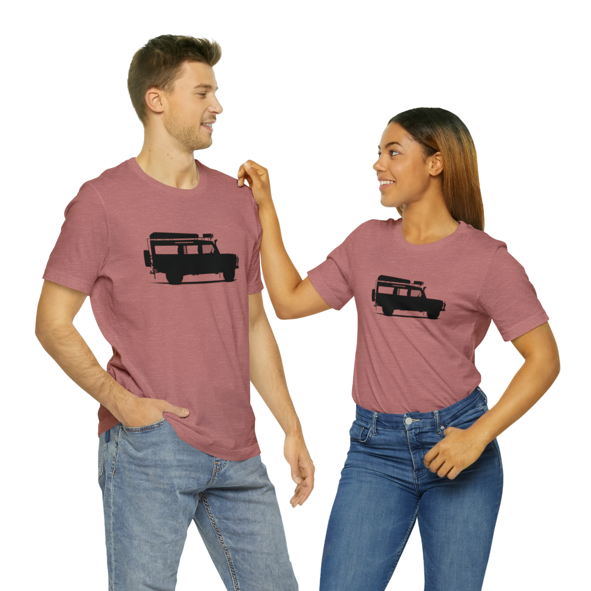Land Rover Defender 110 - Sarge - Unisex Jersey Short Sleeve Tee - Image 34