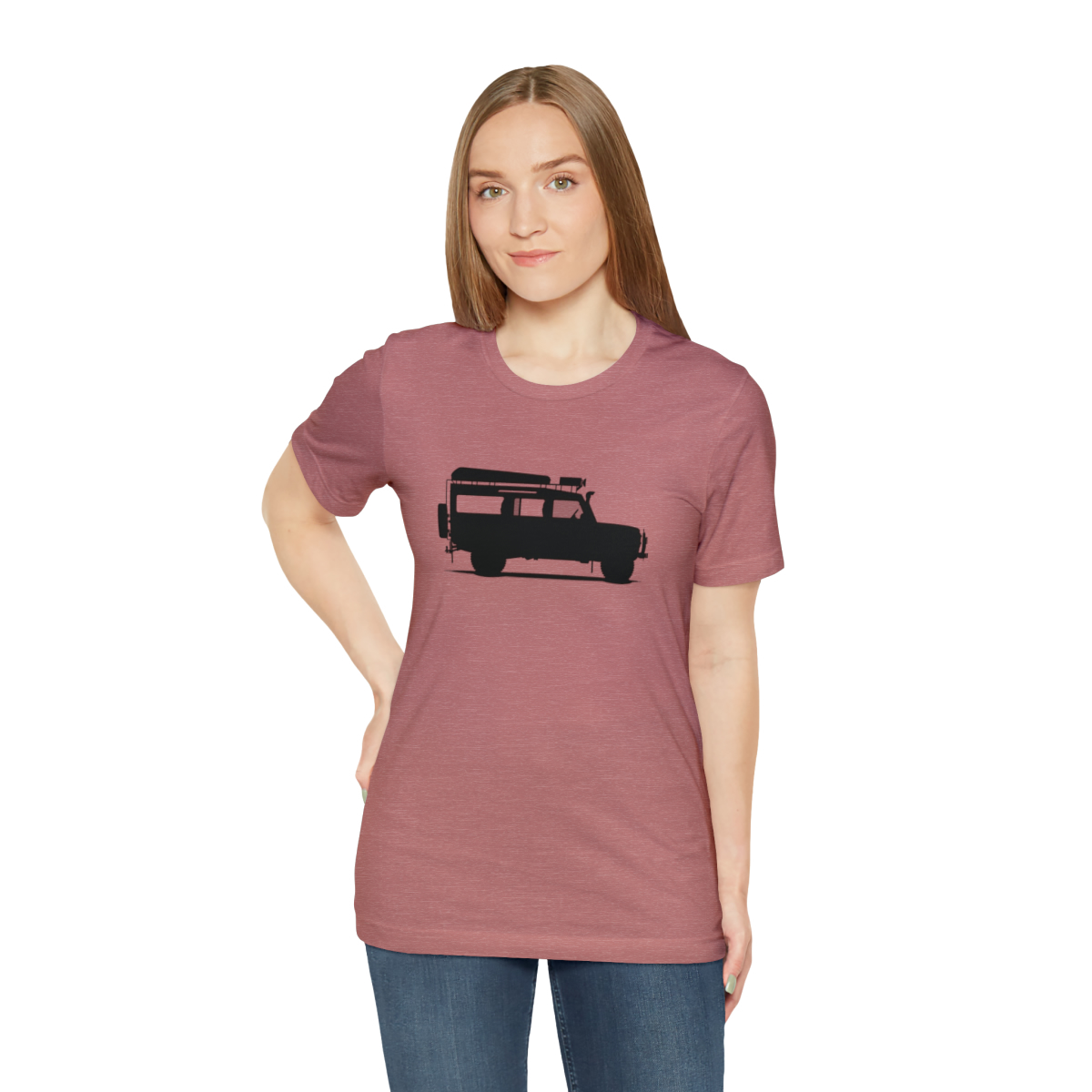 Land Rover Defender 110 - Sarge - Unisex Jersey Short Sleeve Tee - Image 29