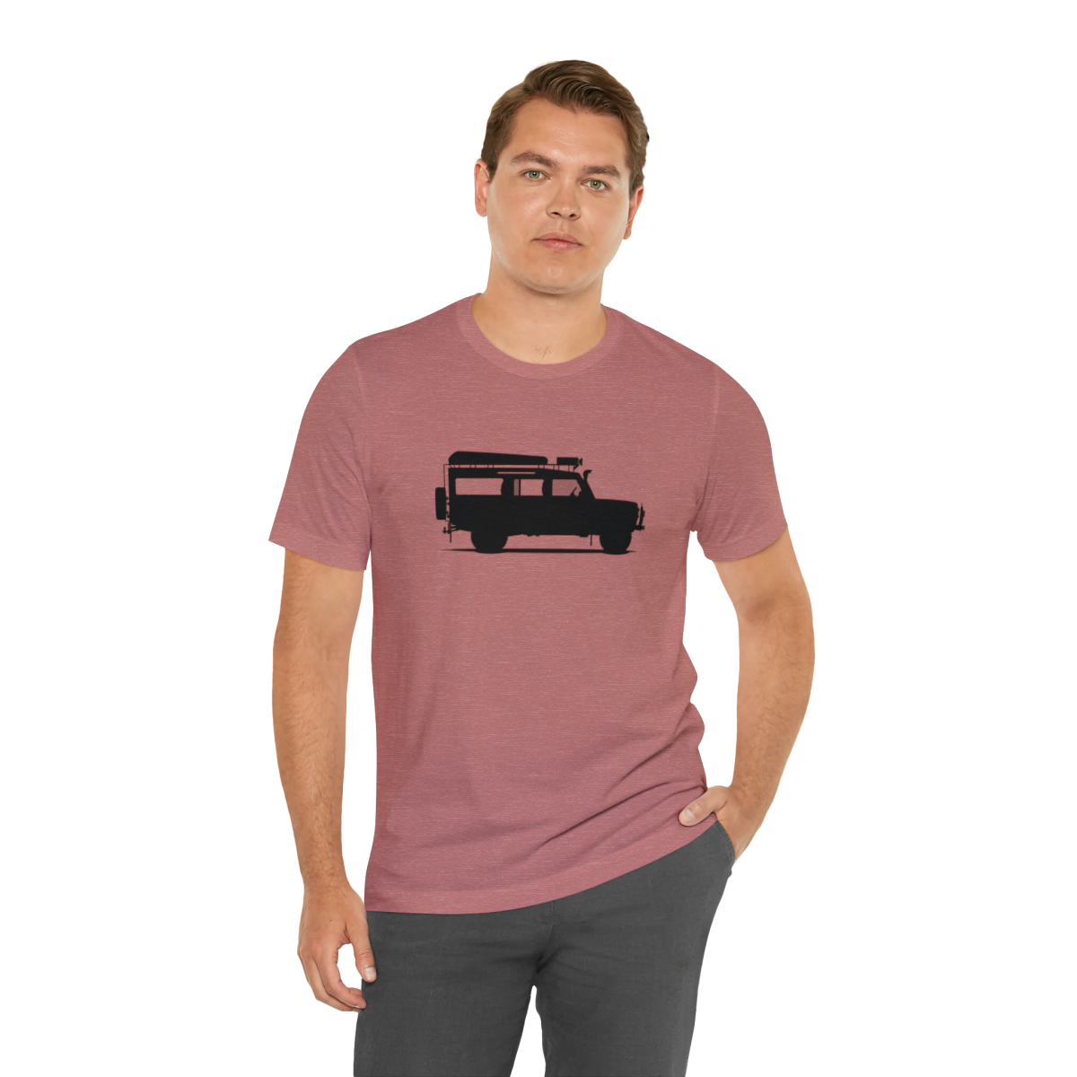 Land Rover Defender 110 - Sarge - Unisex Jersey Short Sleeve Tee - Image 30
