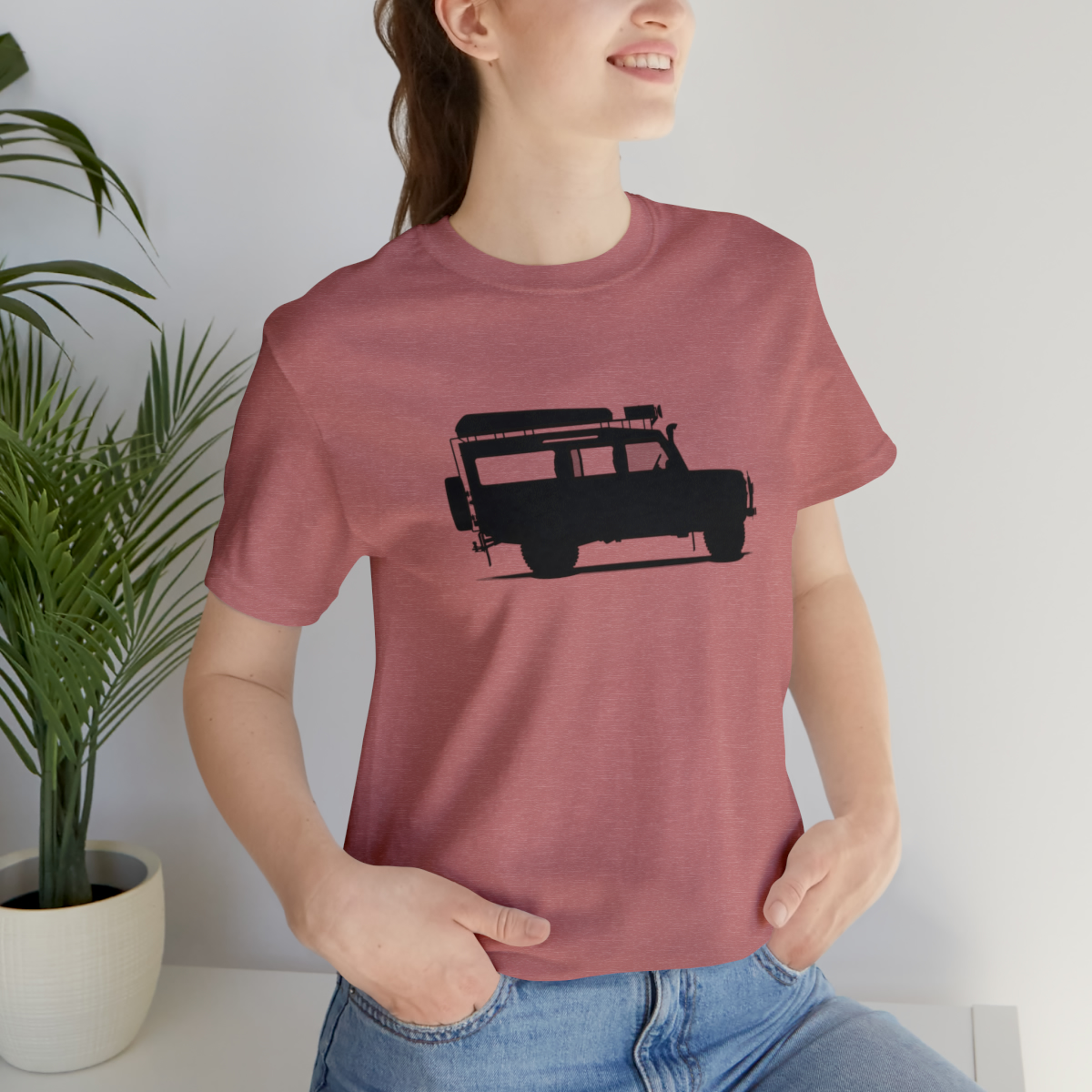 Land Rover Defender 110 - Sarge - Unisex Jersey Short Sleeve Tee - Image 33