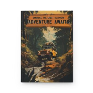 Embrace The Great Outdoors - Adventure Awaits - Bishop+Rook Hardcover Journal Matte
