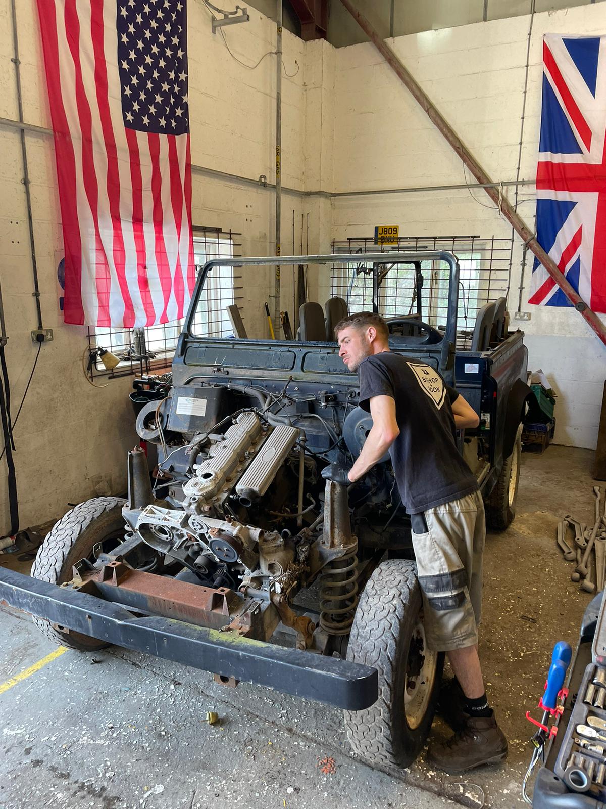 Land Rover Defender Chassis Restoration Process Heritage